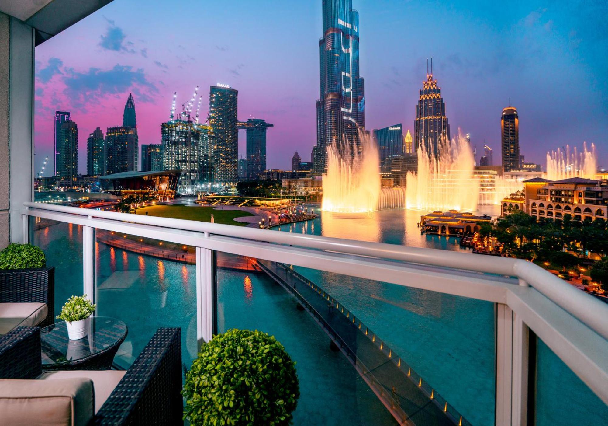 Elite Royal Apartment - Full Burj Khalifa & Fountain View - Premier - 2 Bedrooms & 1 Open Bedroom Without Partition Dubai Exterior foto
