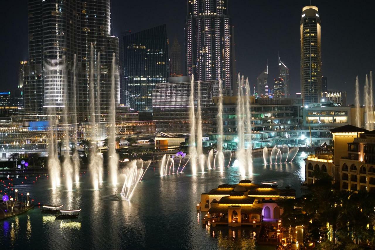 Elite Royal Apartment - Full Burj Khalifa & Fountain View - Premier - 2 Bedrooms & 1 Open Bedroom Without Partition Dubai Exterior foto